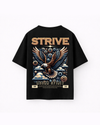 Oversize T-shirt – Vintage Mechanical Eagle / 425