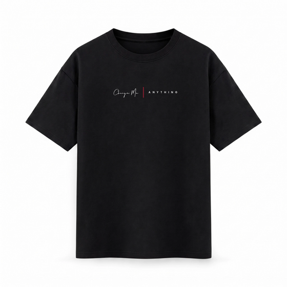 Oversize T-shirt – Minimal Typography / 265
