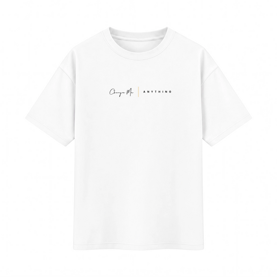 Oversize T-shirt – Minimal Typography / 265