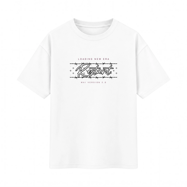 Oversize T-shirt – Typography / 32