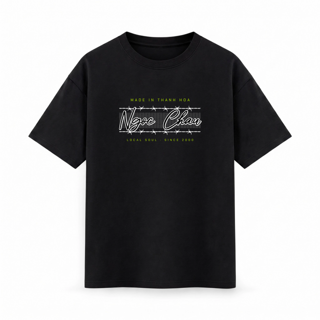 Oversize T-shirt – Typography / 32