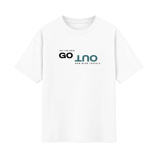 Oversize T-shirt – Bold typography / 494