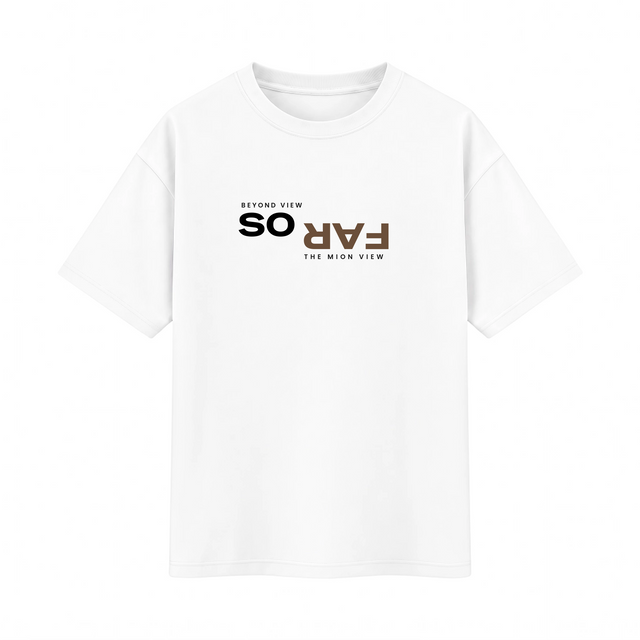 Oversize T-shirt – Bold typography / 494