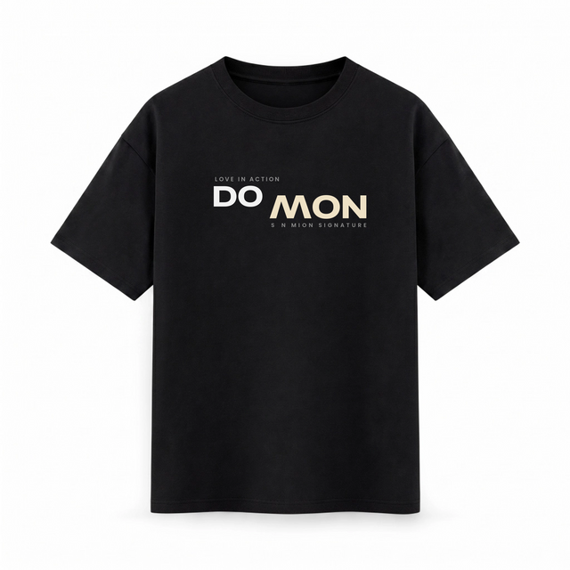 Oversize T-shirt – Bold typography / 494