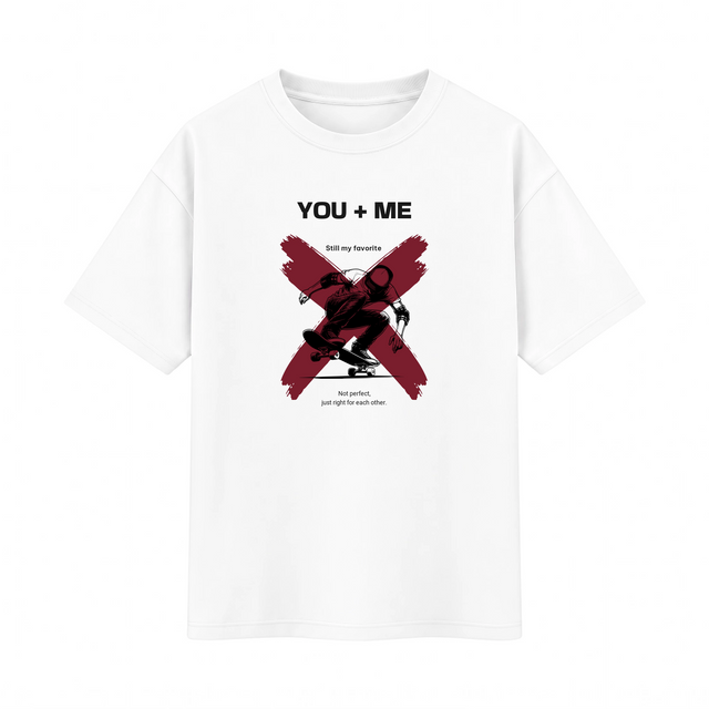 Oversize T-shirt – Geometric animal / 68