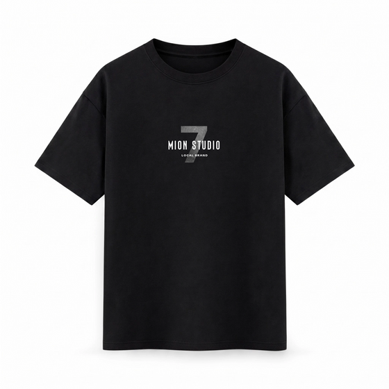 Oversize T-shirt – Minimal Typography / 66