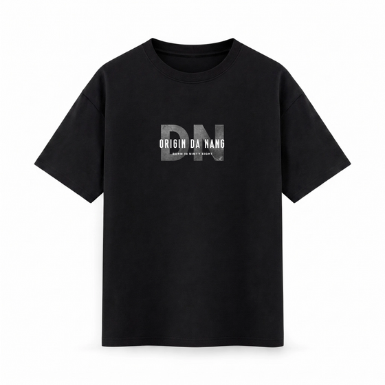 Oversize T-shirt – Minimal Typography / 66