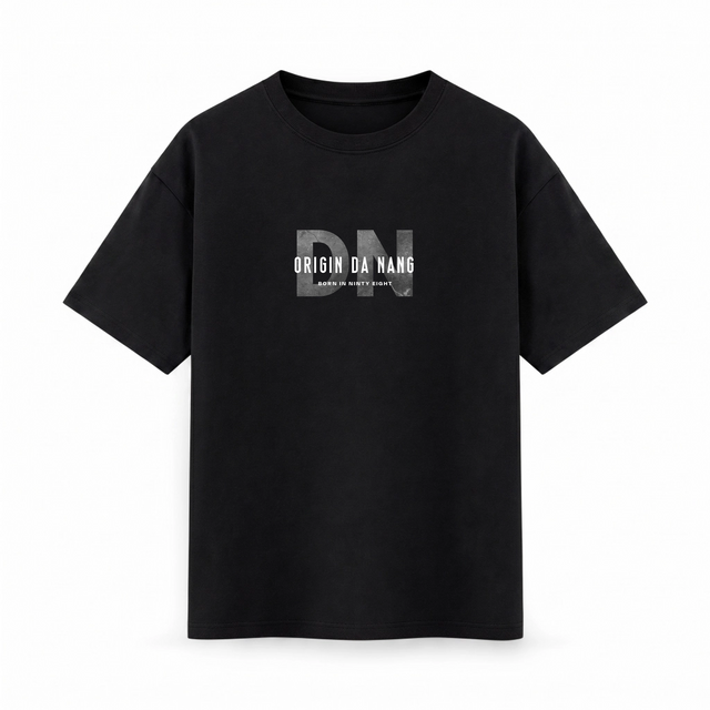 Oversize T-shirt – Minimal Typography / 66