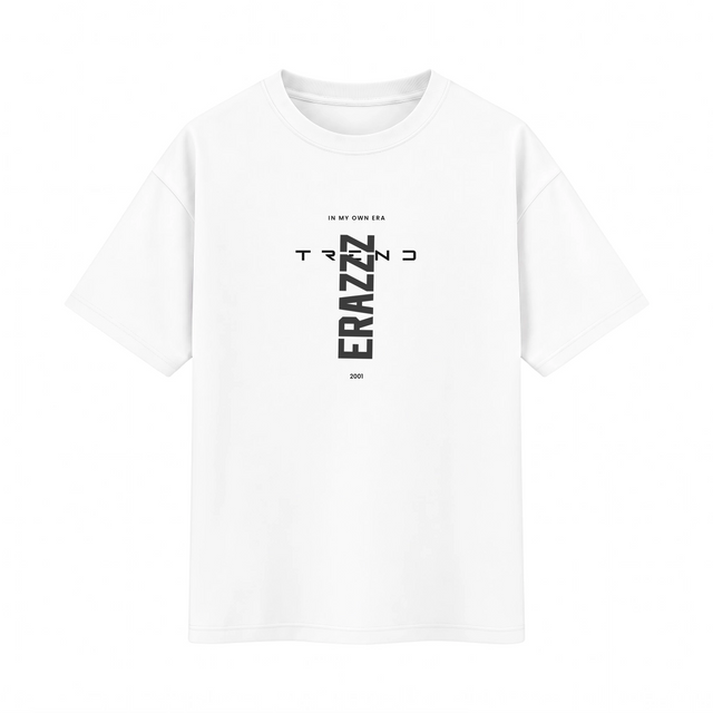 Oversize T-shirt – Minimal Typography / 522