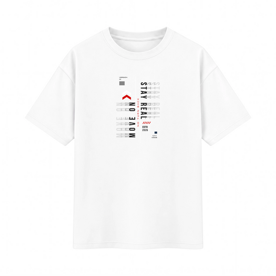 Oversize T-shirt – Geometric animal / 228