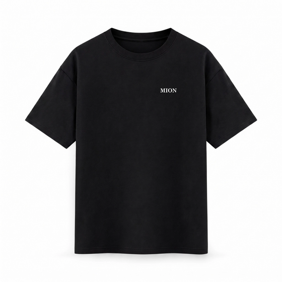 Oversize T-shirt – Minimal Monogram / 723