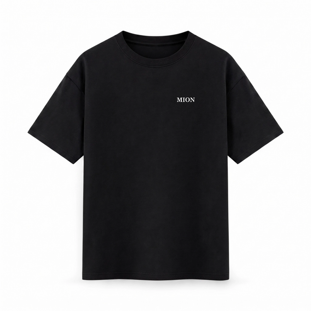 Oversize T-shirt – Minimal Monogram / 723