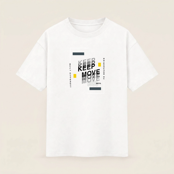 Oversize T-shirt – Modern Typography / 200