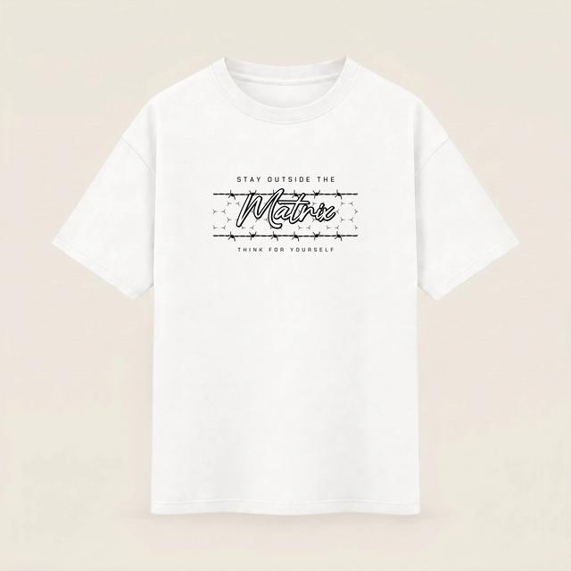 Oversize T-shirt – Typography / 32