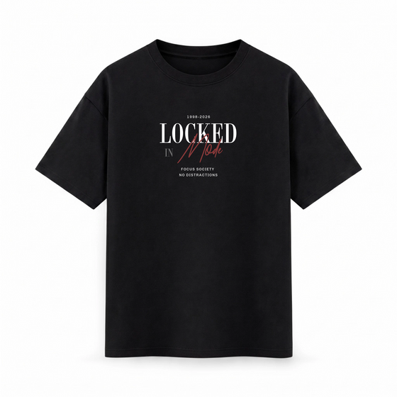 Oversize T-shirt – Minimal Typography / 46
