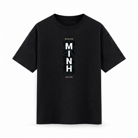 Oversize T-shirt – Badge Typography / 483