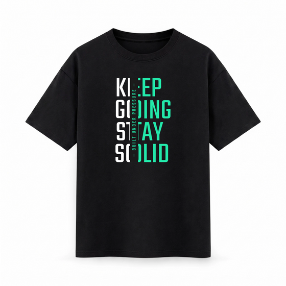 Oversize T-shirt – Bold Typography / 131