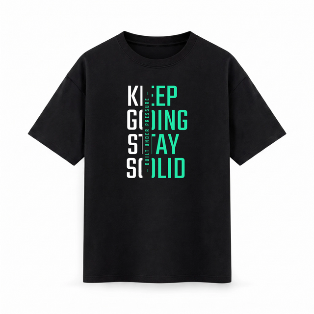 Oversize T-shirt – Bold Typography / 131
