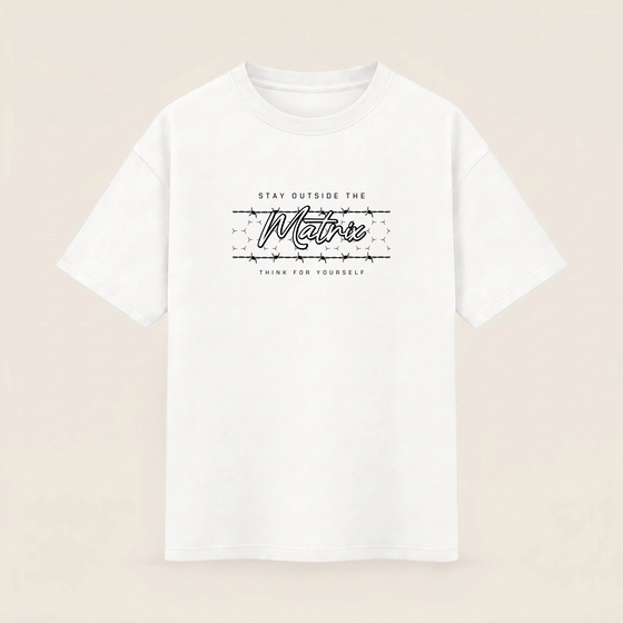 Oversize T-shirt – Typography / 32
