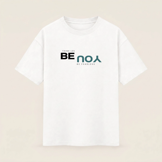Oversize T-shirt – Bold typography / 494