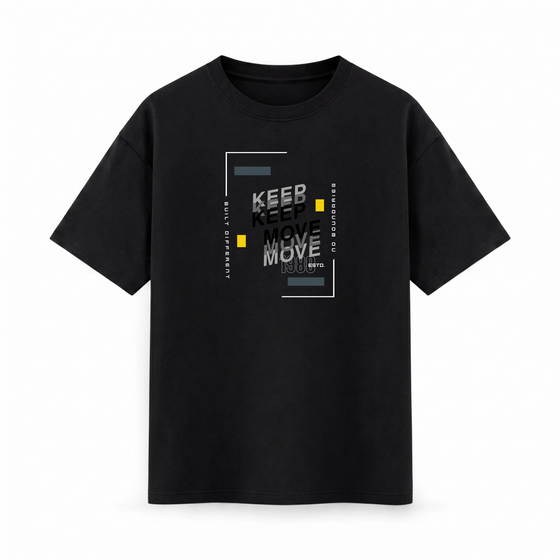 Oversize T-shirt – Modern Typography / 200