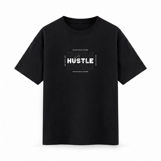 Oversize T-shirt – Bold Typography / 504