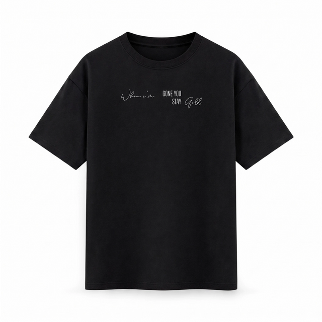 Oversize T-shirt – Soft Typography / 478