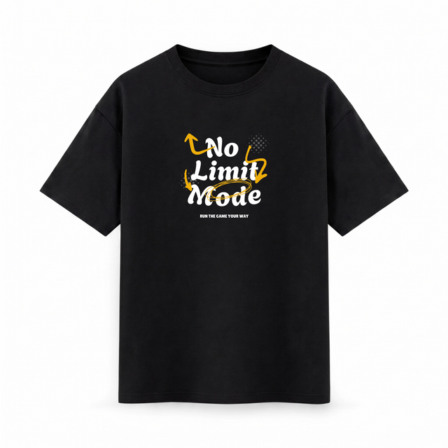 Oversize T-shirt – Handwritten Typography / 137