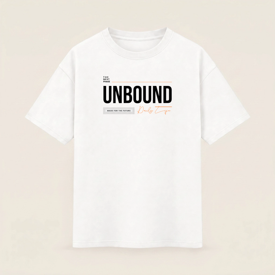 Oversize T-shirt – Bold Typography / 211