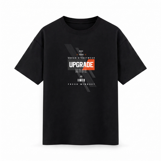 Oversize T-shirt – Streetwear Typography / 158