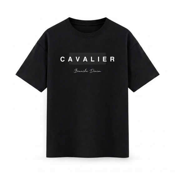 Oversize T-shirt – Minimal Typography / 64