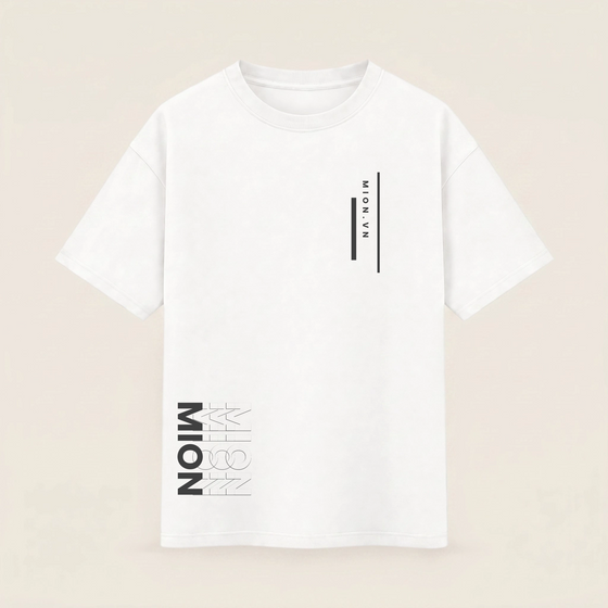 Oversize T-shirt – Bold Typography / 481