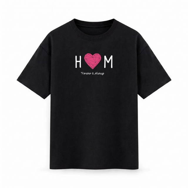 Oversize T-shirt – Minimalist Typography / 112