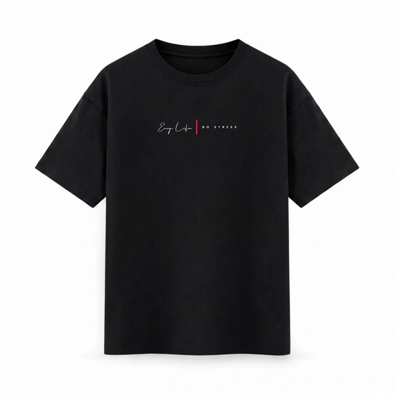 Oversize T-shirt – Minimal Typography / 265