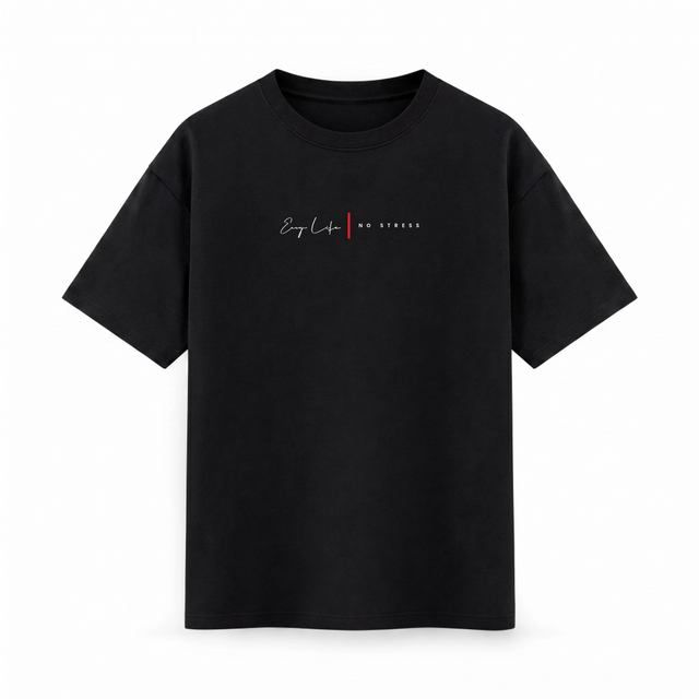Oversize T-shirt – Minimal Typography / 265