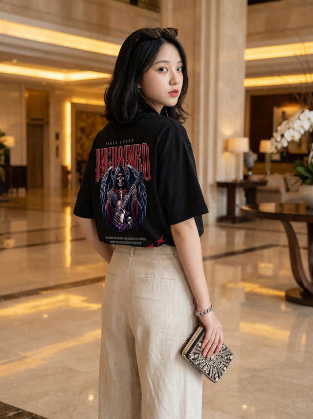 Oversize T-shirt – Rock Gothic Streetwear / 388