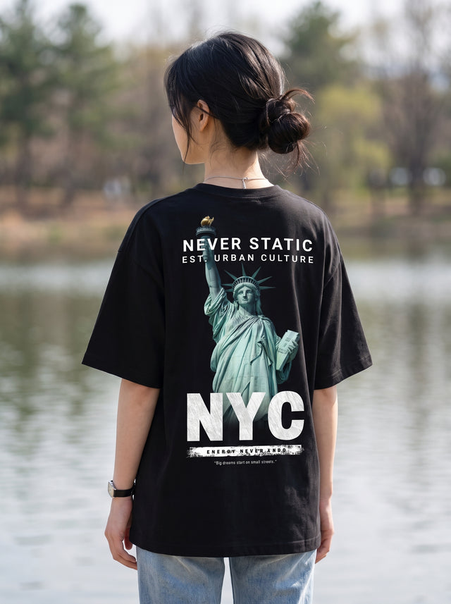 Oversize T-shirt – Big City Mindset / 406