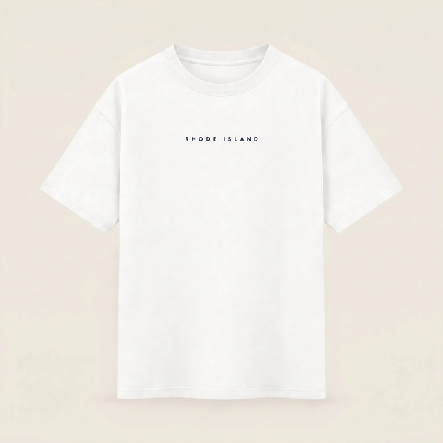 Oversize T-shirt – Minimal Typography / 699