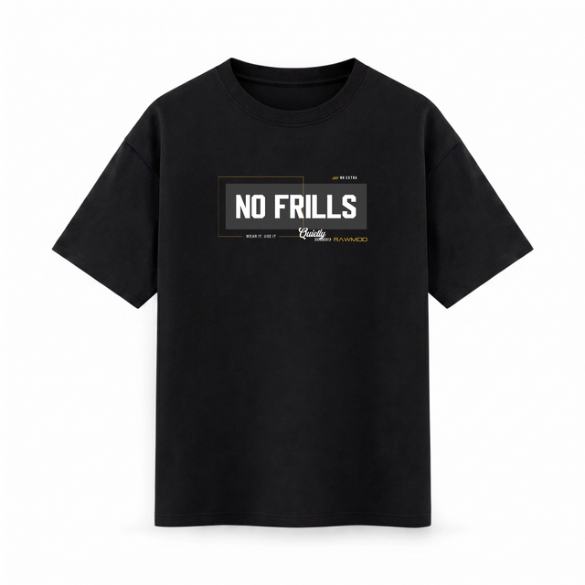 Oversize T-shirt – Bold Typography / 84