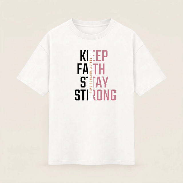 Oversize T-shirt – Bold Typography / 131