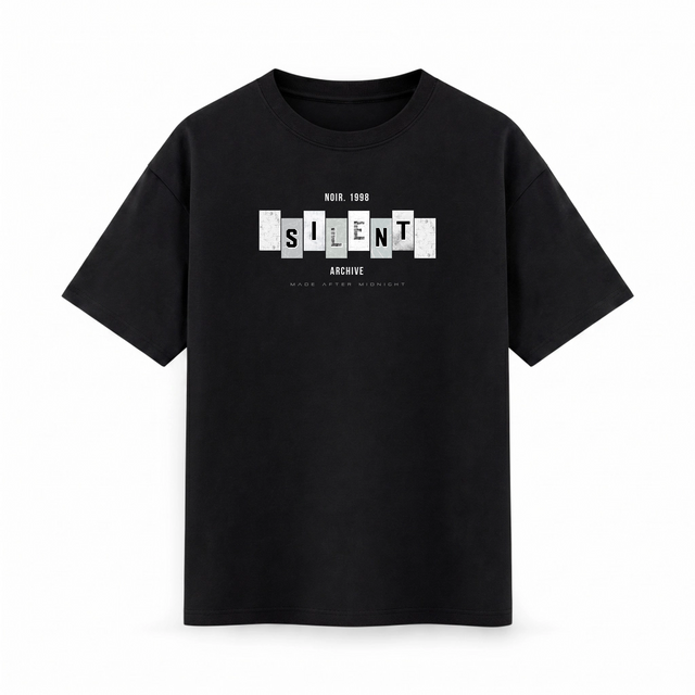 Oversize T-shirt – Industrial Streetwear / 383