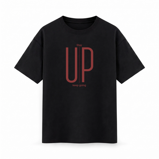 Oversize T-shirt – Bold typography / 386