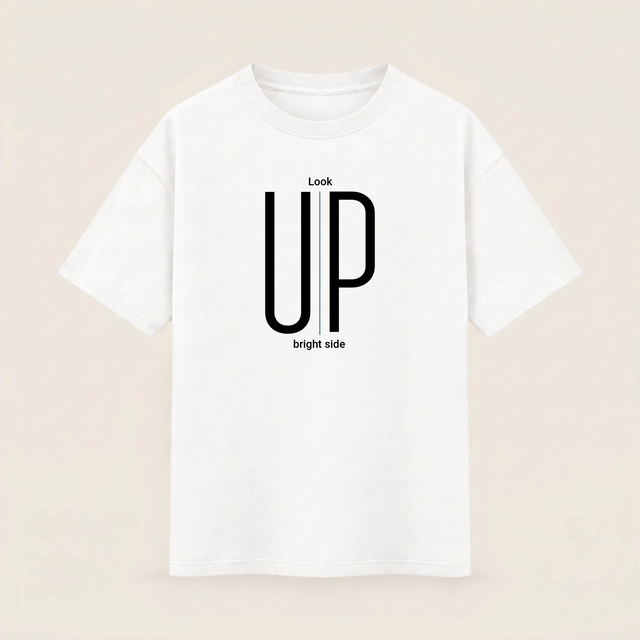 Oversize T-shirt – Bold typography / 386