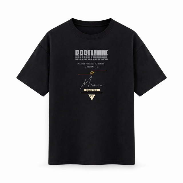 Oversize T-shirt – Typography Mix / 206