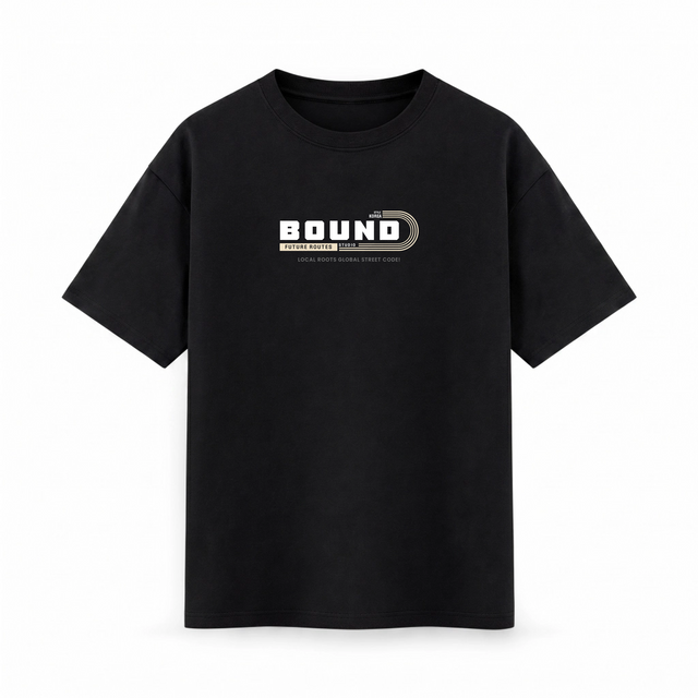 Oversize T-shirt – Bold Typography / 79