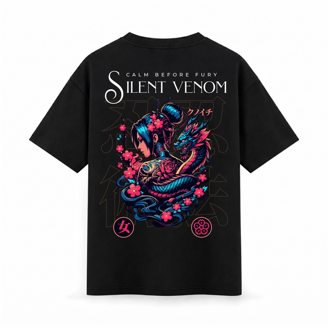 Oversize T-shirt – Samurai Girl / 290