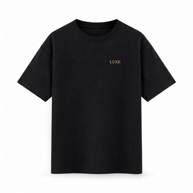 Oversize T-shirt – Minimal Monogram / 723