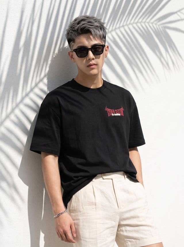 Oversize T-shirt – Gothic Streetwear / 416