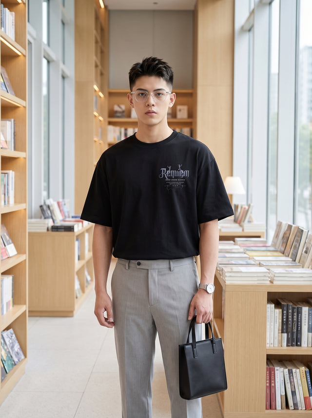 Oversize T-shirt – Gothic Angel Streetwear / 408