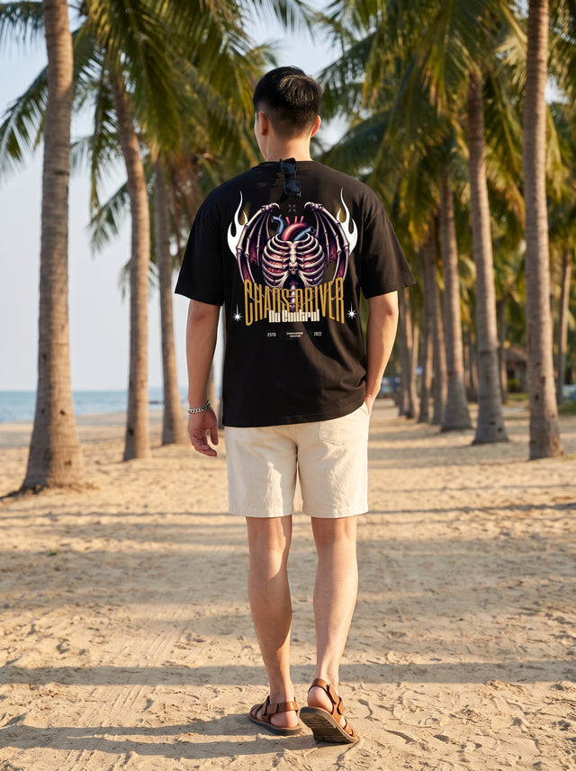 Oversize T-shirt – Gothic Streetwear / 416